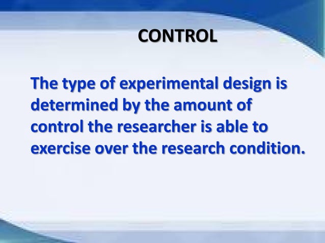 Ppt Types Of Quantitative Research