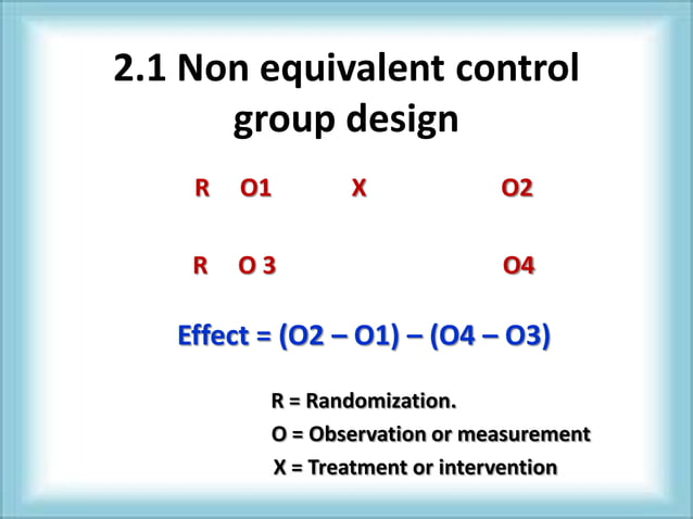 Ppt Types Of Quantitative Research