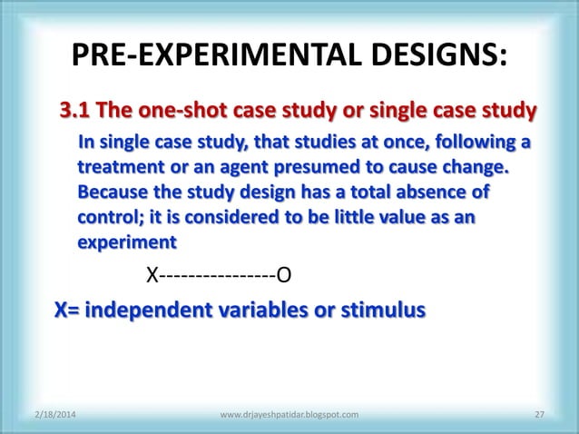 Ppt Types Of Quantitative Research
