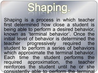 Terminal Behavior Examples P pt | PPTX