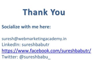 Digital Marketing Careers in Bangalore, How Suresh changed his Career from Chef to Digital Marketer