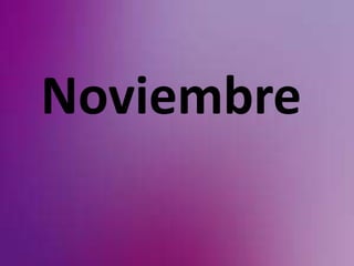 Noviembre
 