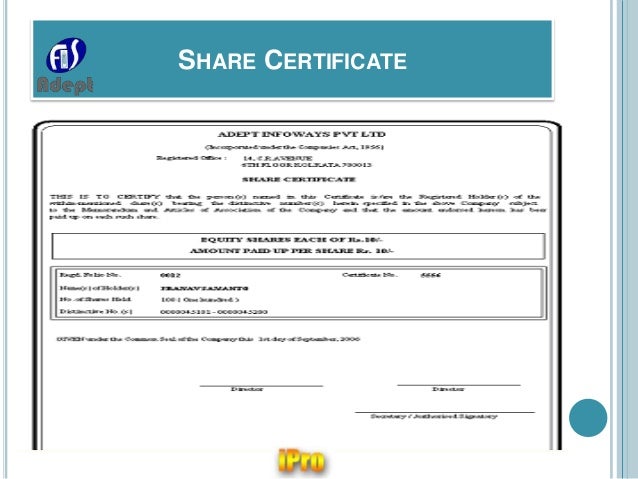 ipro software for company statutory e forms registers company share register template