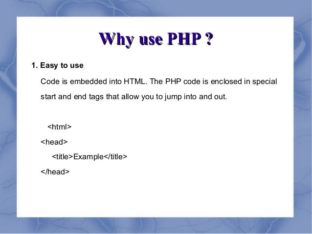 Php Tutorial