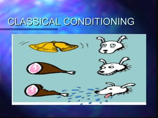 CLASSICAL CONDITIONINGCLASSICAL CONDITIONING
 