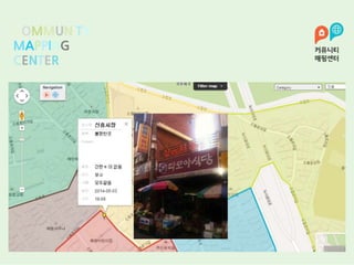COMMUNITY
MAPPING
CENTER
 