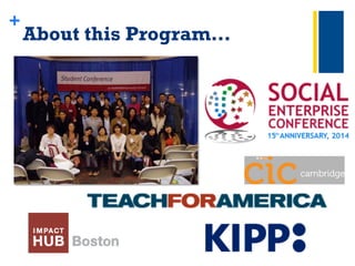 +
About this Program…	
 
 