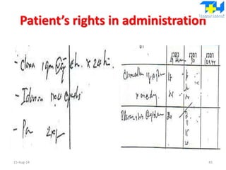 Patient’s rights in administration
15-Aug-14 45
 