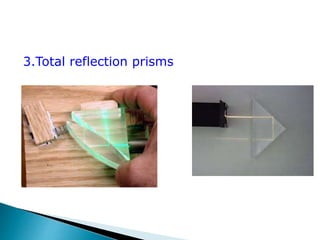 3.Total reflection prisms 
 