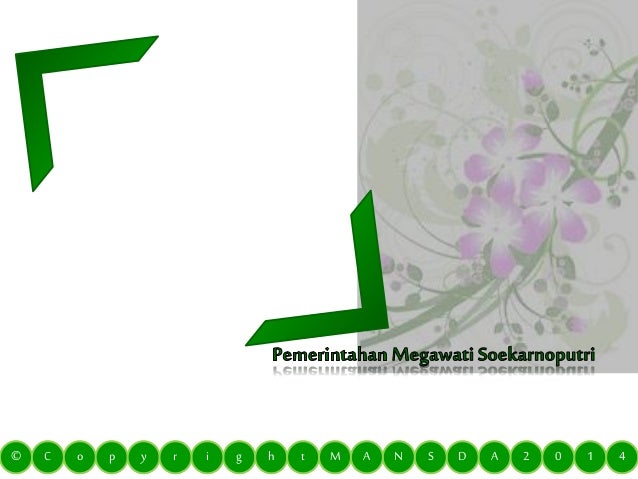 Masa Jabatan Presiden Megawati Soekarnoputri