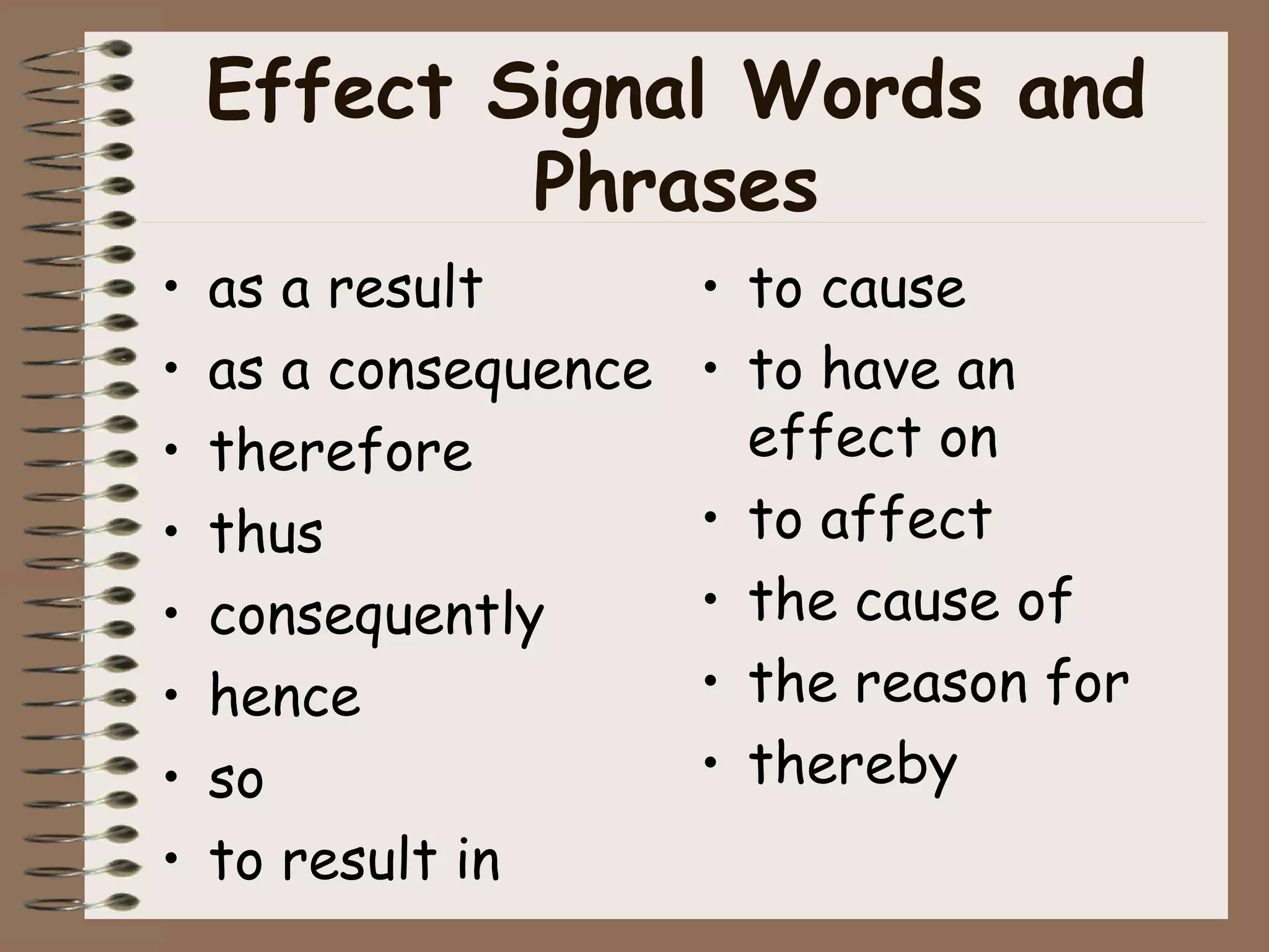 Cause-Effect Essay | PPT