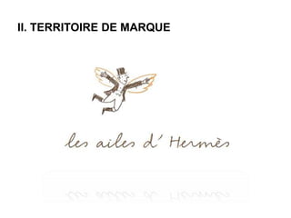II. TERRITOIRE DE MARQUE 
 