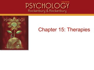 Intro
Chapter 15: Therapies
 