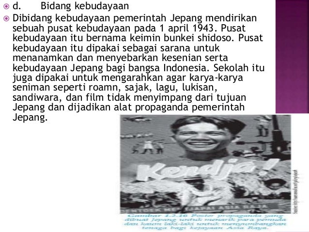 Perubahan Sosial Budaya Masa Pendudukan Jepang Pigura