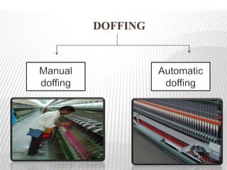 DOFFING
 