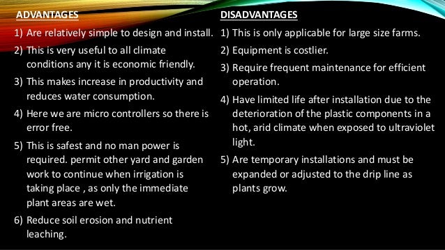 microcontroller based automation of drip irrigation system