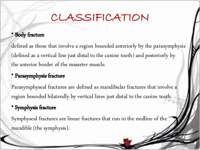 mandibular fracture