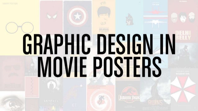 graphic design in movie poster