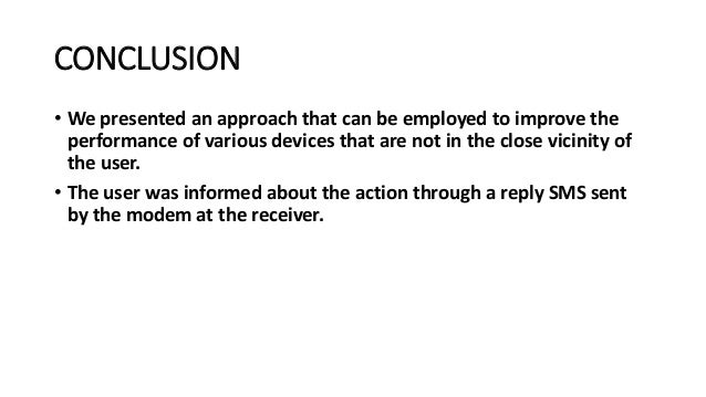 Conclusion of cctv