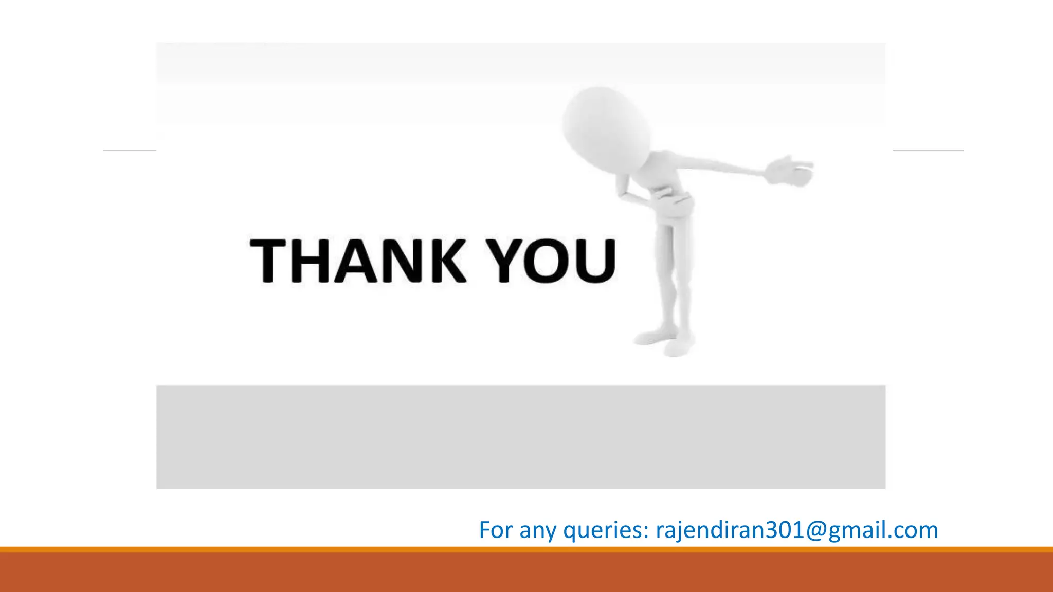 For any queries: rajendiran301@gmail.com
 