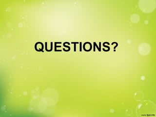 QUESTIONS?
 