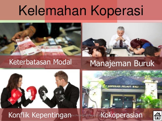 kelemahan dan permasalahan UMKM & Koperasi