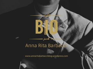 Anna Rita Barbacci Bio