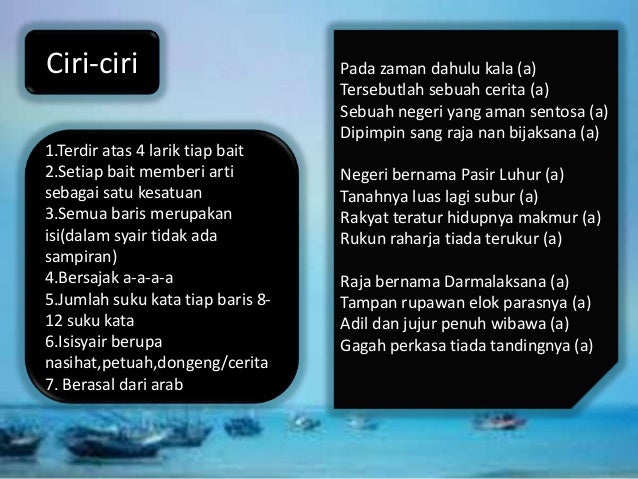 Ppt perbedaan teks pantun dengan teks sejenis