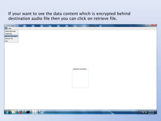 Audio Cryptography System | PPTX | Digital Audio | Computer Software ...