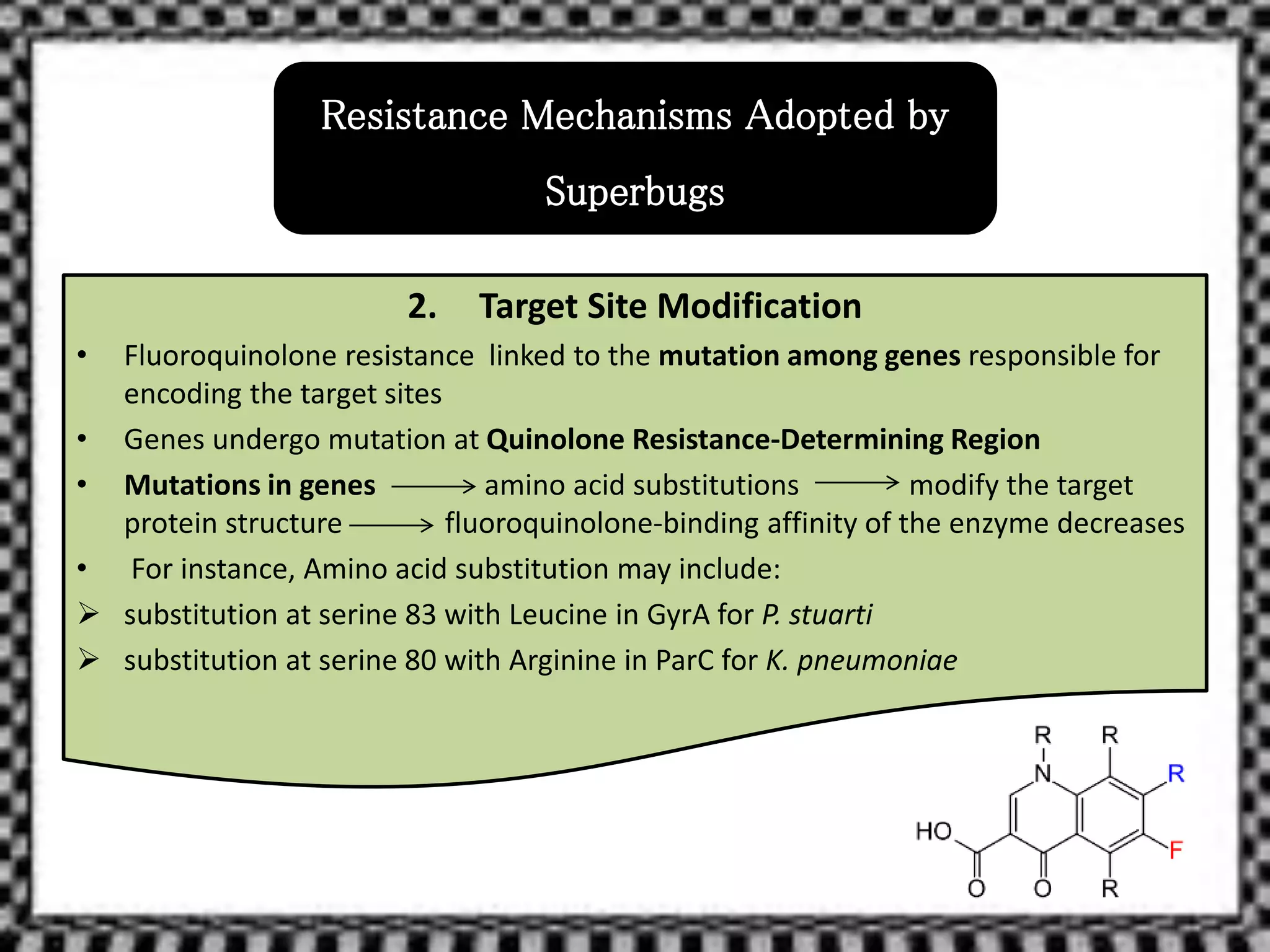 Superbugs-Mechanisms, Control & Utilization | PPTX
