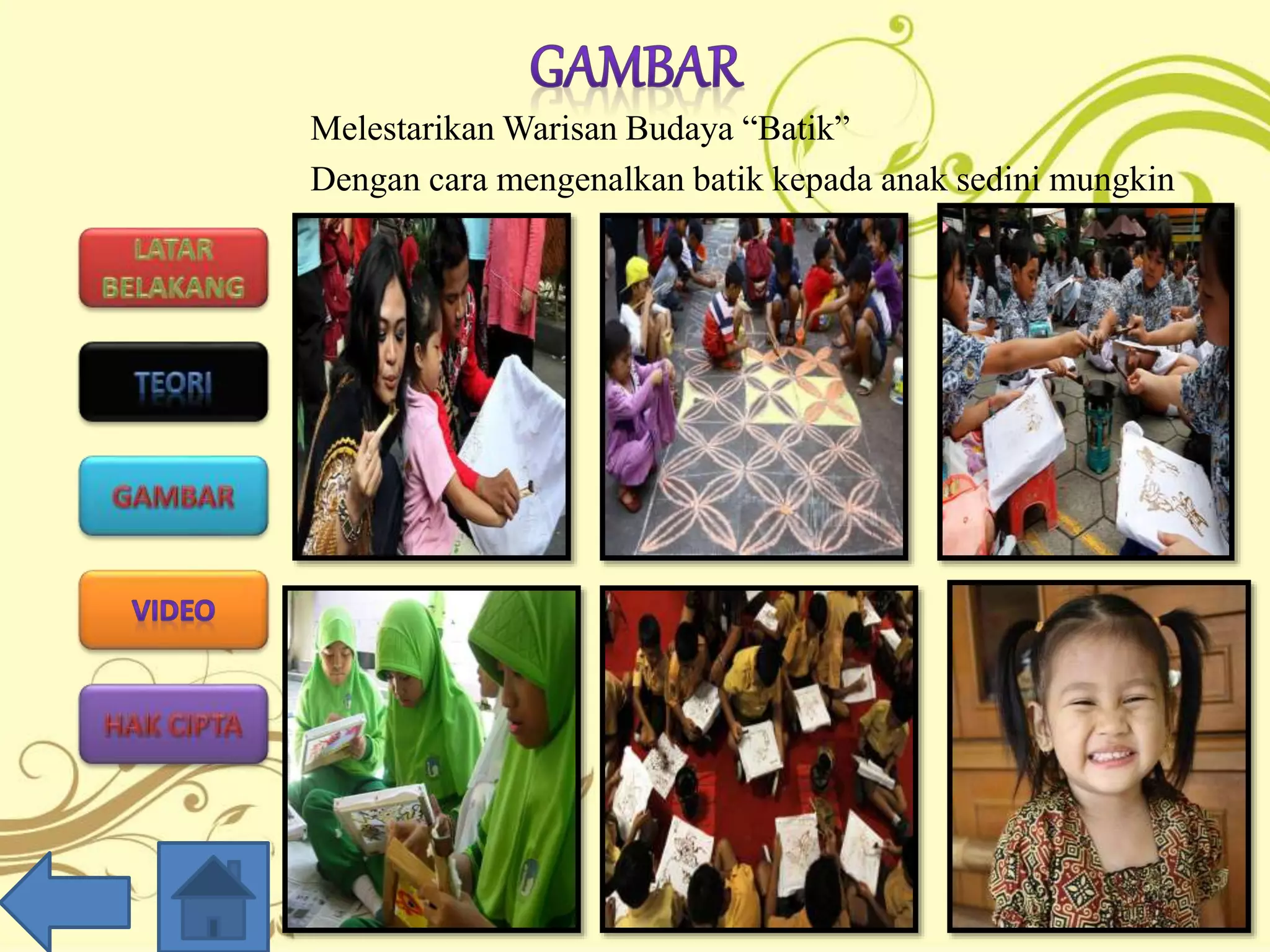 Melestarikan Budaya Batik Ppt