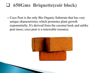 Coir Products and uses | PPTX