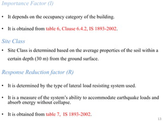 Seismic Analysis | PPTX