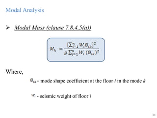 Seismic Analysis | PPTX
