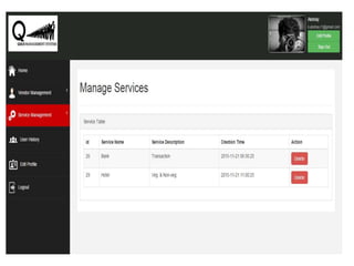 Queue Management System | PPTX