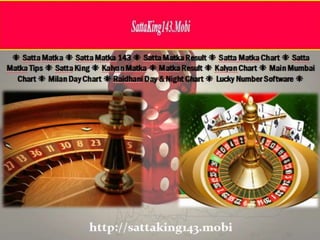 Satta Matka | PPTX | Casinos & Gambling | Attractions