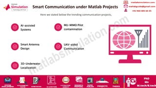 Matlab Communication Projects Research Assistance | PPT