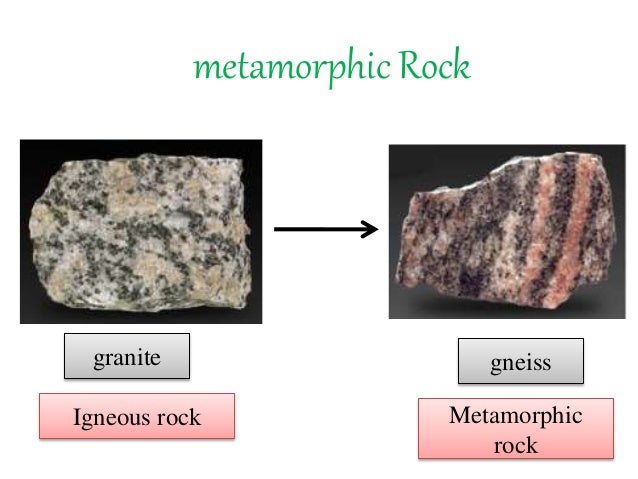 Is granite a metamorphic rock?