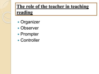 teacher as a prompter teacher as a prompter