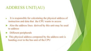Internal structure of 8086 | PPTX