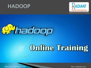 Phone No +1(210)503-7100 http://radiantits.com/
 