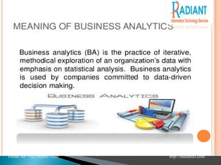 Phone No +1(210)503-7100 http://radiantits.com/
 