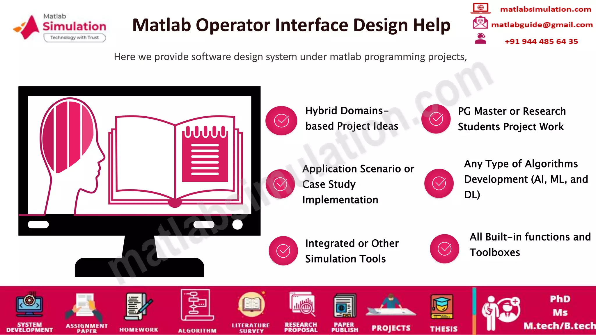 MATLAB Programming Projects Research Help | PPT