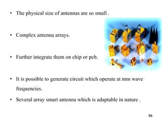 MILLIMETER WAVE FOR 5G CELLULAR | PPTX