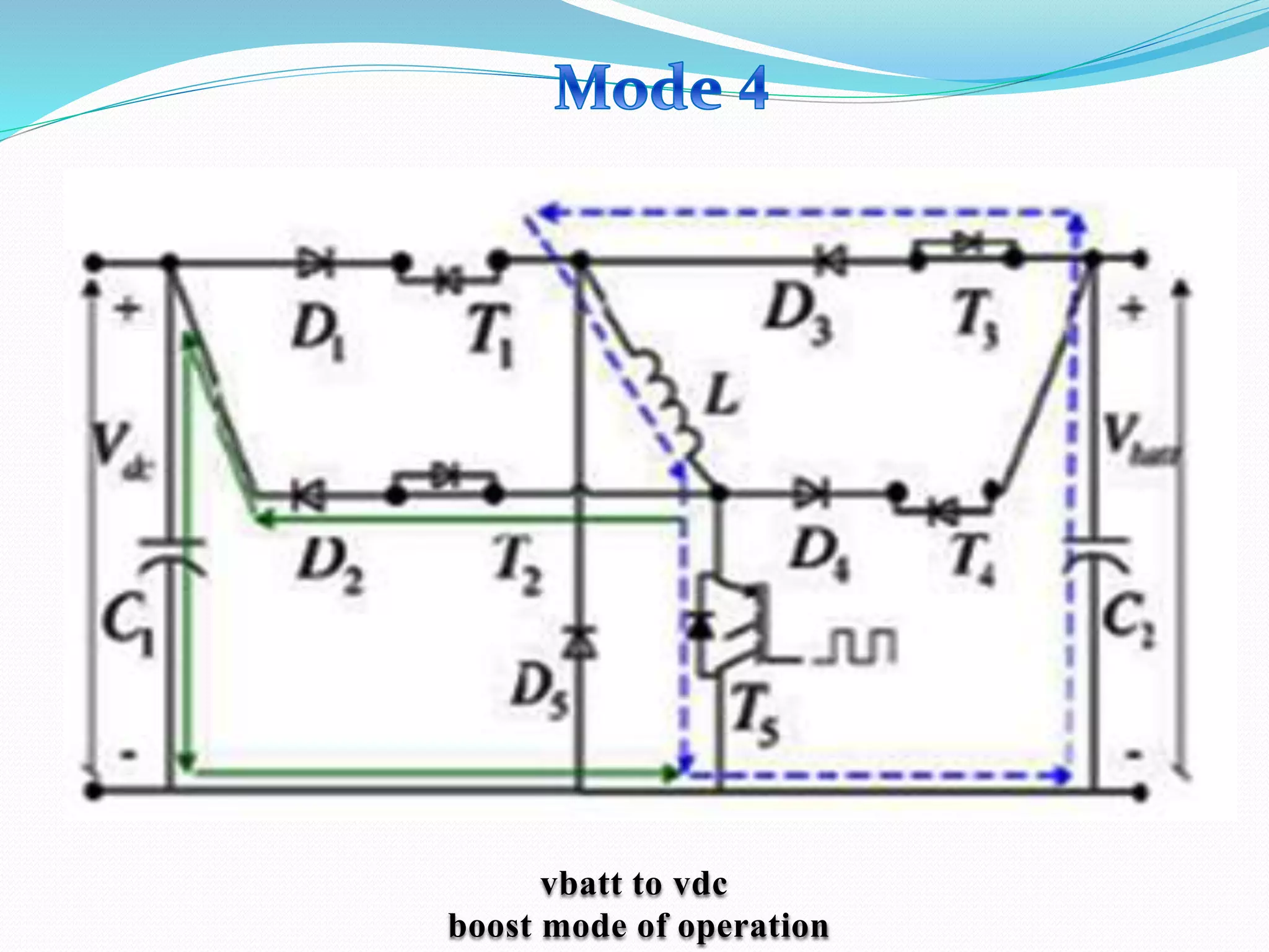 vbatt to vdc
boost mode of operation
 