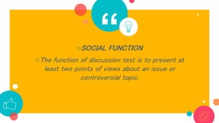 Discussion Text and Announcement (English Material for National ...