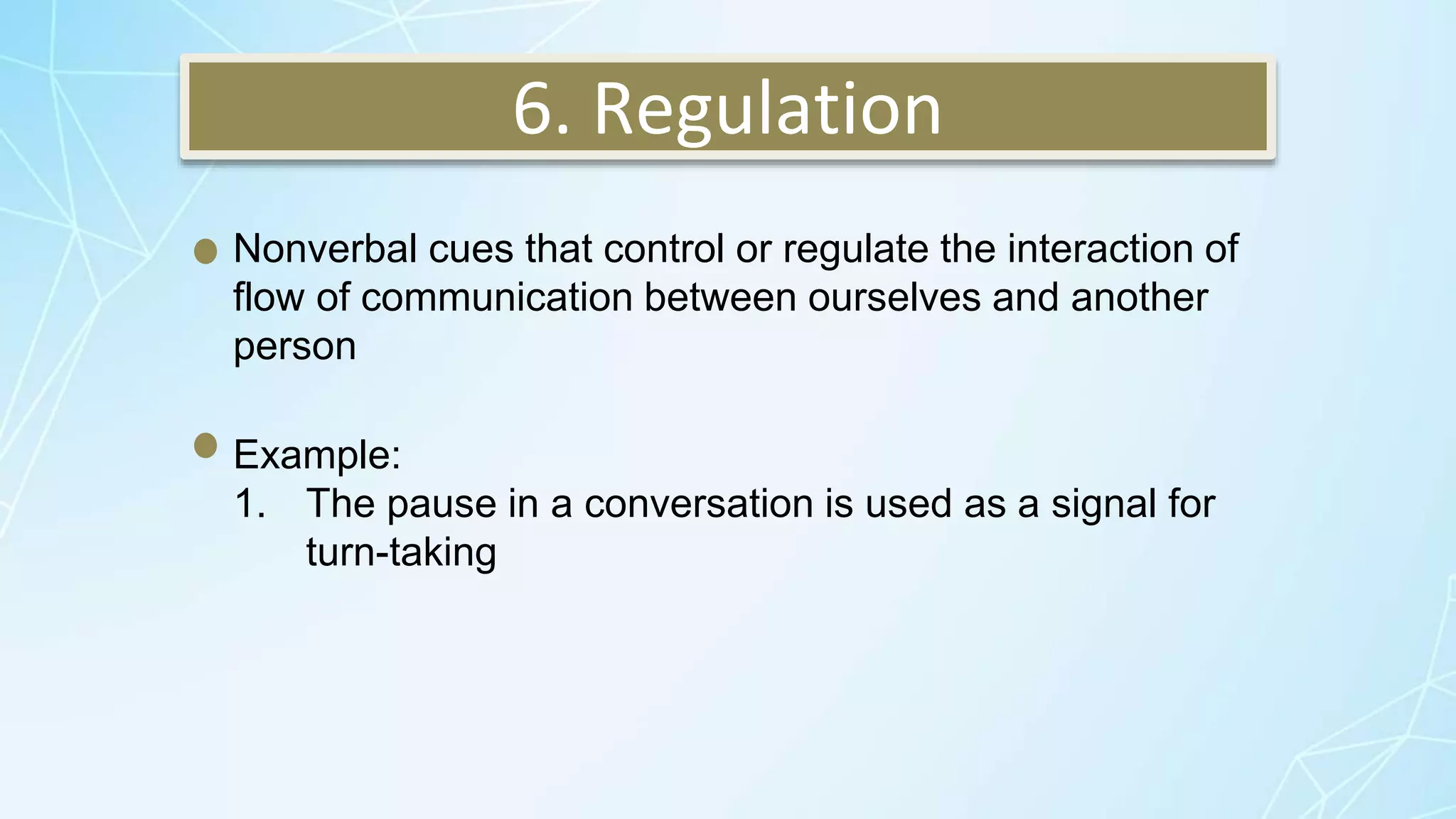 Functions of non-verbal communications | PPTX