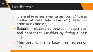 Supervised Machine Learning Techniques | PPTX