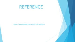 REFERENCE
https://www.youtube.com/watch?v=8z-iebHRxJk
 