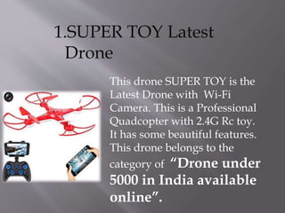 DRONES PPT